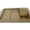 Doniczki torfowe kwadratowe 8x8 cm - 240 sztuk