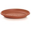 Doniczka zewnętrzna Terra śr. 25 cm + podstawka - terakota