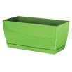 Doniczka podłużna + podstawka Coubi - Ziołówka - 24 x 12 cm - oliwka