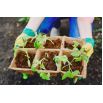 Doniczki torfowe kwadratowe 8x8 cm - 120 sztuk