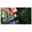 Łańcuch do koszy wiszących 35cm - czarny lakierowany