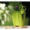 Doniczka do ziół okrągła Limes Uno - śr. 13 cm - oliwka