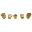 Doniczki torfowe okrągłe 7 cm śr. x 8 cm wys. - 200 sztuk