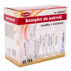 Komplet do likierów i nalewek - karafka 900 ml i 4 kieliszki - idealny na prezent!