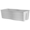 Donica balustradowa Wave - 60 cm - biała