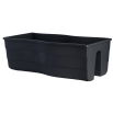 Donica balustradowa Wave - 60 cm - antracyt