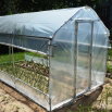 Tunel foliowy ogrodowy z wentylacją boczną - 4,0 x 6,25 m