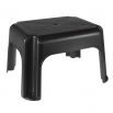 Taboret plastikowy - grafitowy