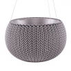 Doniczka wisząca Cozies M - śr. 36 cm - fioletowa