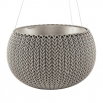 Doniczka wisząca Cozies M - śr. 36 cm - piaskowa