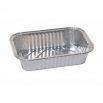 Foremka aluminiowa do pieczenia - podłużna - do szarlotki, pasztetów i ryb - 790 ml - 15 szt.