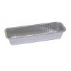 Foremka aluminiowa do pieczenia - podłużna - do makowca, strucla, chałwy i babki piaskowej - 1,075 l - 4 szt.