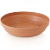 Doniczka prosta Glinka + podstawka - 13 cm - terakota