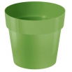 Doniczka okrągła prosta - 16 cm - oliwka