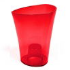 Osłonka do storczyków Wenus - 14,6 cm - czerwona transparentna