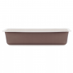 Blacha do pieczenia z warstwą nieprzywierającą, keksówka - caffe creme - 31 x 14 cm - do pieczenia pasztetów, keksów, chleba