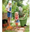 Taczka ogrodowa EASY GO BREEZE - 50 l - zielona