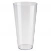 Osłonka wysoka z wkładem Vulcano Tube - 20 cm - zielona transparentna + biały wkład