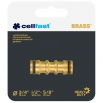 Łącznik mosiężny, dwójnik BRASS - 1/2" - 3/4" - CELLFAST