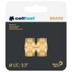 Reparator mosiężny, złączka, łącznik węży BRASS - 1/2" - CELLFAST