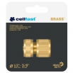 Szybkozłącze mosiężne, stop BRASS - 1/2" - CELLFAST