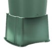 Zbiornik na deszczówkę z podstawą, kranem, zbieraczem wody i uzdatniaczem - Eco Tank - 200 l - zielony leśny - DOSTAWA GRATIS!