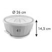 Misa na ciasto drożdżowe z ogrzewaczem - DELÍCIA - śr. 26 cm