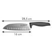 Nóż Santoku - PRECIOSO - 16 cm
