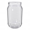 Słoje zakręcane szklane, słoiki - fi 82 - 900 ml + zakrętki białe - 120 szt.