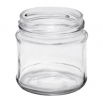 Słoiki zakręcane szklane, słoje - fi 66 - 200 ml z białymi zakrętkami - 12 szt.