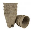 Doniczki torfowe okrągłe 7 cm śr. x 8 cm wys. - 200 sztuk