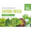 Zestaw rozsadowy 'Sałatkowa fantazja' - zrób sadzonki z nasion - Box XL