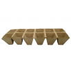 Doniczki torfowe kwadratowe 5x5 cm - 12 sztuk
