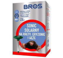 Solarny odstraszacz dźwiękowy - krety, gryzonie i węże