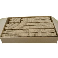 Doniczki torfowe kwadratowe 6x6 cm - 12 sztuk