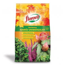 Nawóz jesienny uniwersalny - szybszy start roślin wiosną - Florovit - 3 kg