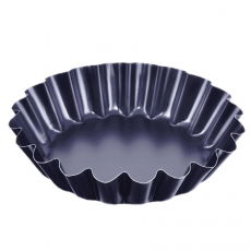 Foremka do pieczenia babeczek z warstwą nieprzywierającą - czarna - śr. 9 cm