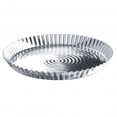 Forma do pieczenia pizzy z blachy ocynowanej - śr. 27,5 cm