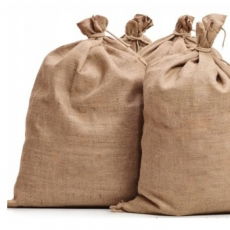 Worek jutowy - naturalny - 60 x 110 cm