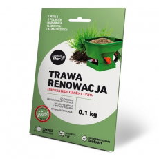 Trawa Renowacja - do dosiewu, uzupełniania ubytków i regeneracji trawy - 0,1 kg
