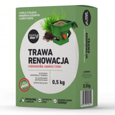 Trawa Renowacja - do dosiewu, uzupełniania ubytków i regeneracji trawy - 0,5 kg