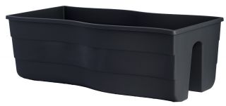 Donica balustradowa Wave - 60 cm - antracyt