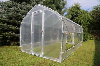 Tunel foliowy ogrodowy z wentylacją boczną - 2,0 x 5,0 m
