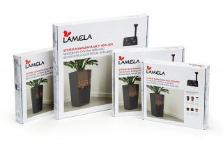 System nawadniający do doniczek Lamela Finezja i Juka - 25 cm