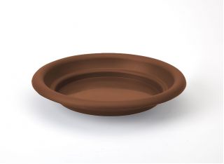 Podstawka do doniczki okrągłej Agawa - 30 cm - ceglasta