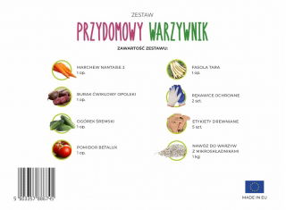 Zestaw 'Przydomowy warzywnik' - uprawiaj własne warzywa - Box XL