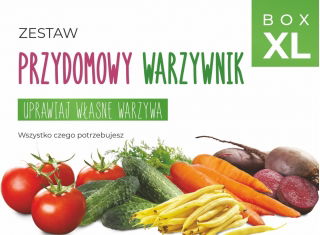 Zestaw 'Przydomowy warzywnik' - uprawiaj własne warzywa - Box XL