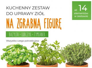 Kuchenny zestaw do uprawy ziół - Na Zgrabną Figurę