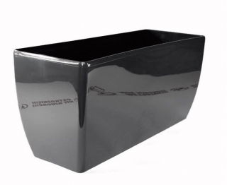 Doniczka Coubi 40x15 cm - Grafitowa