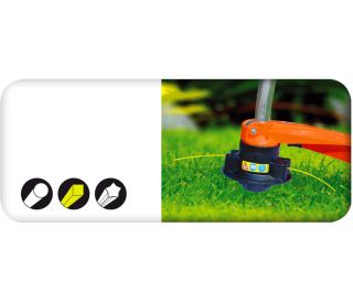 Linka tnąca do podkaszarki, żyłka tnąca - 2,4mm, 15m - kwadratowa - CELLFAST